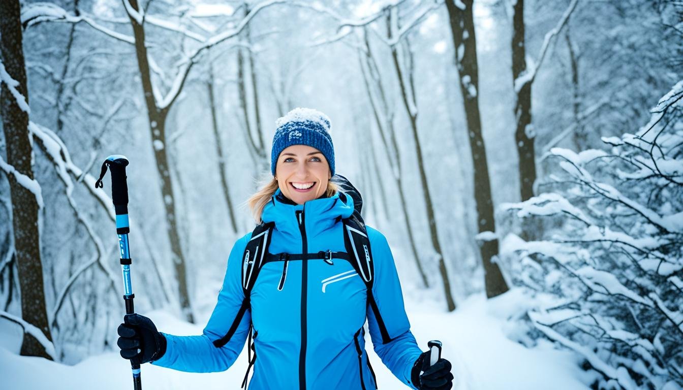 Nordic walking sulla neve: è faticoso?